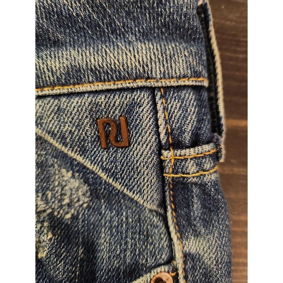 River Island Lowrise Denim Jeans Sz 4, Straight from the UK! - Picture 8 of 14